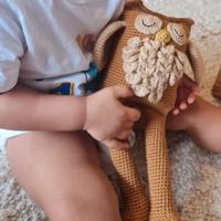 Bambola amigurumi Gufo