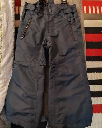 pantaloni e scarponcini da sci bambino
