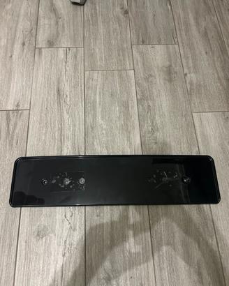 Portatarga Nero Lucido Per Audi A1 8x 2010-2015