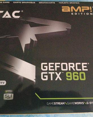 ZOTAC NVIDIA GeForce GTX960 AMP 4GB Scheda Video