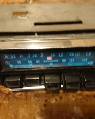 Autoradio d'epoca