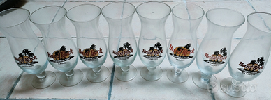 17 bicchieri da collezione Hard Rock Cafè