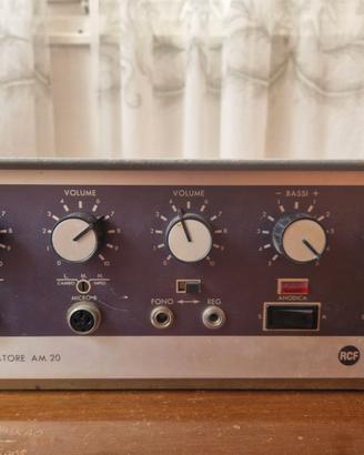 Amplificatore RCF AM20 Vintage