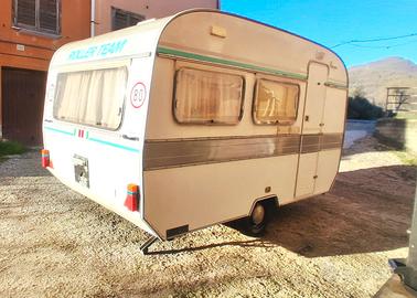 roulotte 5 posti + veranda e accessori 