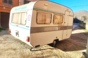 roulotte 5 posti + veranda e accessori 