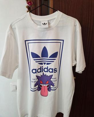 T-shirt Adidas x Pokémon Gengar - Nuova