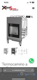 Camino/stufa pellet montegrappa 15.5kw come nuova