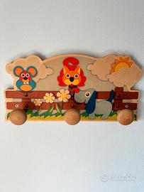Appendiabiti cameretta bambini