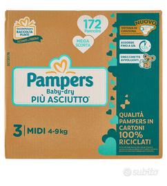 Pampers baby dry taglia 3