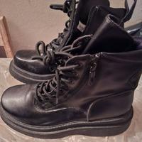 SCARPE RAGAZZA DONNA NUMERO 38 STIVALETTI NERI 39