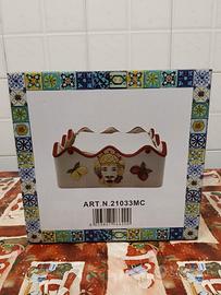 portatovaglioli in ceramica 