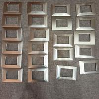 Placche vimar color grigio metallizzato