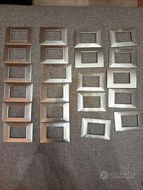 Placche vimar color grigio metallizzato