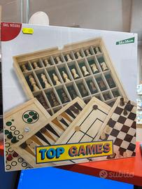 Dama, Scacchi, Tria, Backgammon Dal Negro