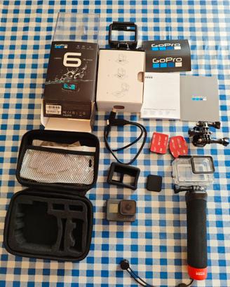 GoPro Hero 6 Black 4K + SD64 GB