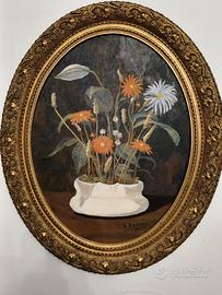 Quadro natura morta B. Beccaria del 1889