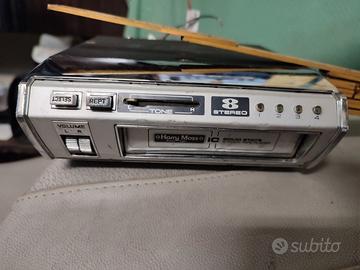 Lettore cassette stereo 8 anni 70