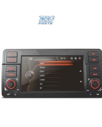 RADIO NAVIGATORE 7" BMW SERIE 3 E46 98-06 USB GPS