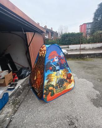 tenda  Gormiti bambini 