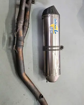 Marmitta scarico leovince sbk tmax