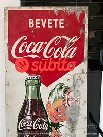 Insegna Coca-Cola anni '50
