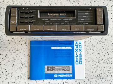 HI-FI car Pioneer cassette deck preampli KPX 440