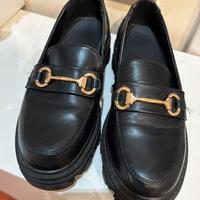 Scarpe mocassino nero