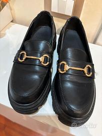 Scarpe mocassino nero