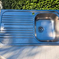 Lavello Inox Atlantic 86x50 cm – Vasca a Destra