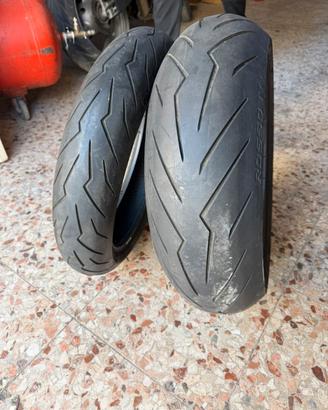 Coppia gomme pirelli diablo rosso III