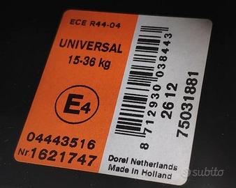 Seggiolino auto 15-36 kg - no isofix