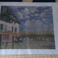 Alfred Sisley, La Barca Durante L'Inondazione, Sta