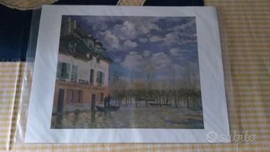 Alfred Sisley, La Barca Durante L'Inondazione, Sta