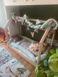 Letto montessori x bambini