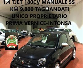 Abarth 695 180cv-unipro-km 9.800-leggi bene-
