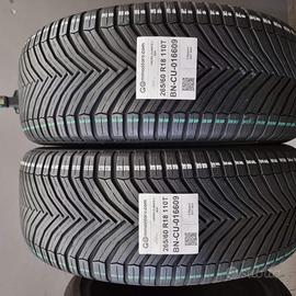 2 Pneumatici 265/60 R18 Michelin Cross Climate 2 S
