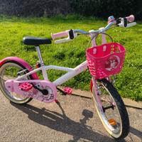 Bici 16" decathlon bambina