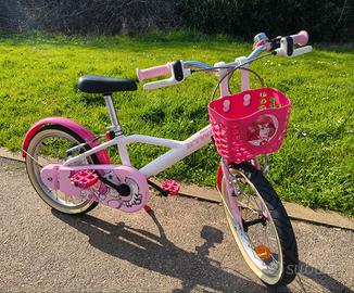 Bici 16" decathlon bambina