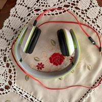 Cuffia akai jack 3,5 con microfono colore verde