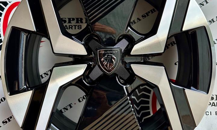 4 CERCHI IN LEGA ORIGINALI RAGGIO 17 PEUGEOT 2008
