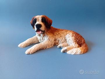 Scultura collezione  cane San Bernardo 1988