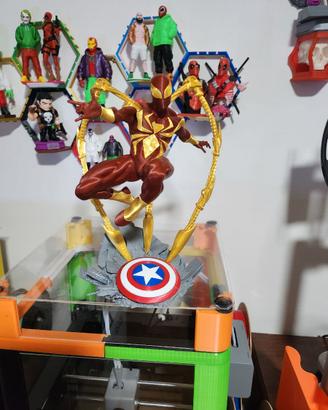 Set 9 Statuette Artigianali Marvel in Stampa 3D