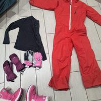abbigliamento neve sci 5 6 anni 