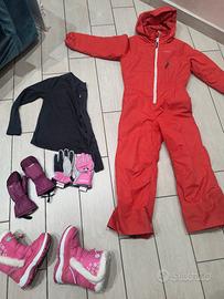 abbigliamento neve sci 5 6 anni 