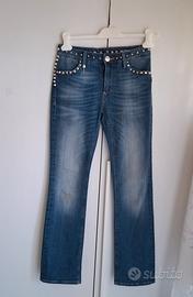 Jeans LEROCK - Effetto Push-up, Borchie Silver