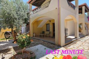 Pula trilocale con giardino, patio e BBQ - 70m2