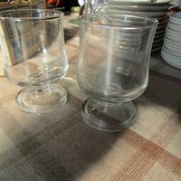 46 bicchieri in vetro a calice mod. Medici diam. 7