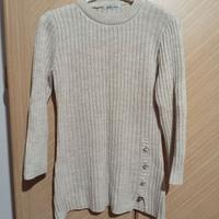 Maglione lungo a coste Piazza Italia