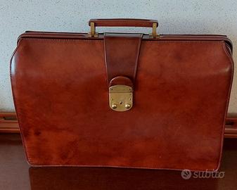 Borsa 24 ore Vero cuoio Unisex