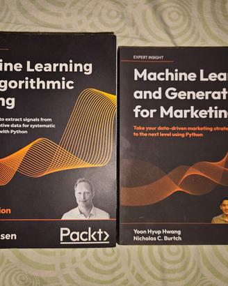 Bundle libri Machine Learning (Packt Publishing)